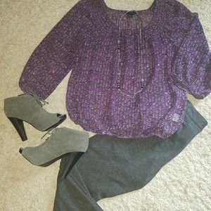 Banana Republic sheer top